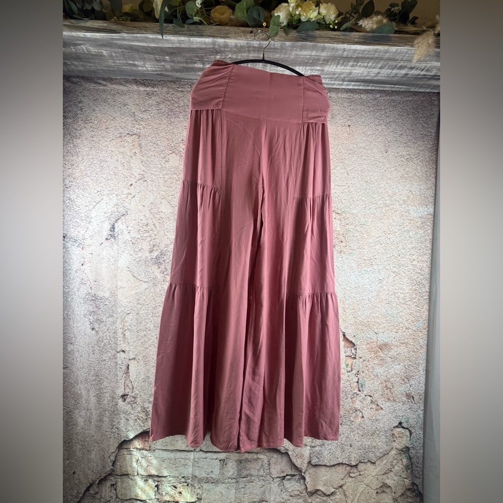 Sincerely Jules Mauve Wide-Leg Pants size medium MN108 - Picture 3 of 8